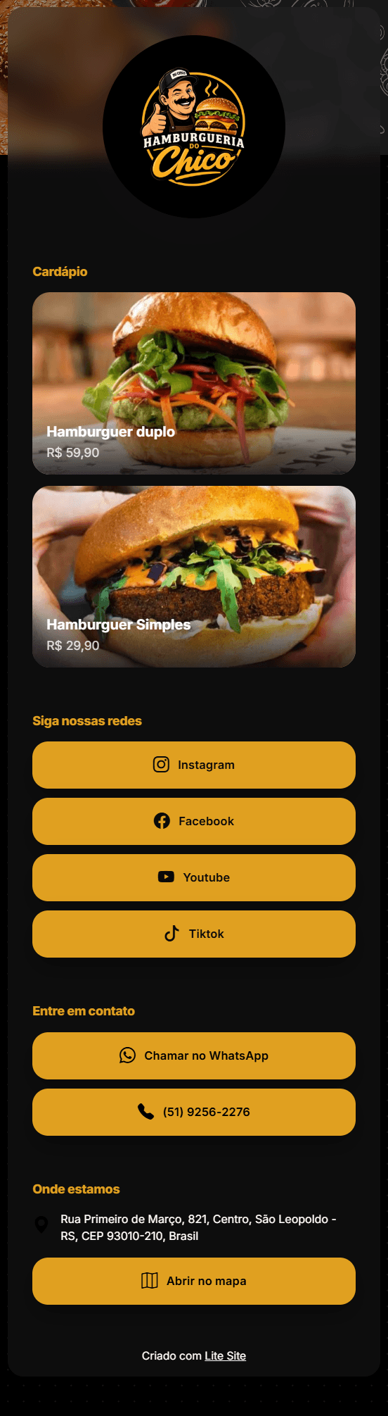 Próximo modelo